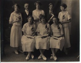 German Lutheran Confirmation Class, Owen, Wisconsin, 1923